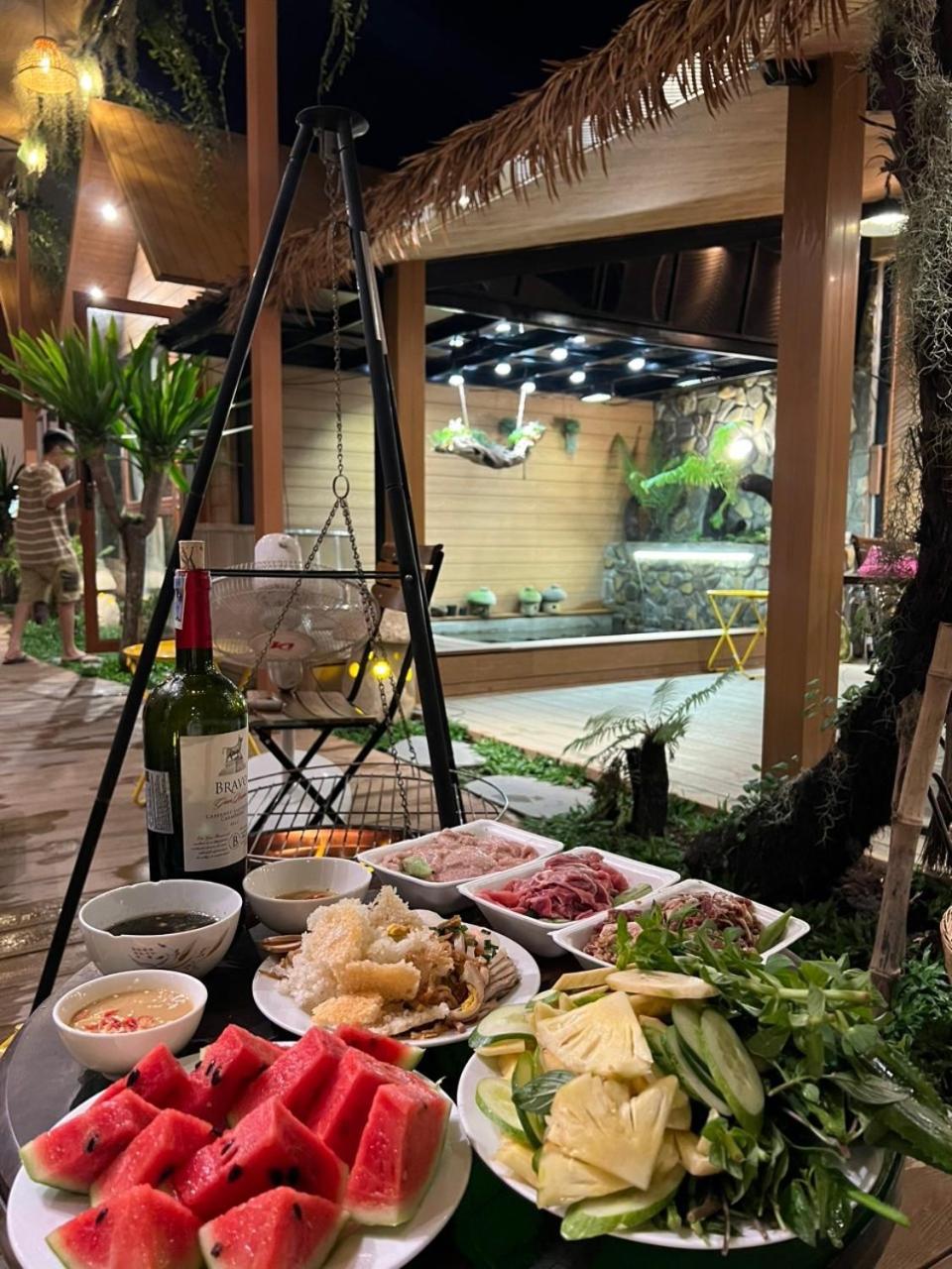 La Garden Homestay Long Xuyên Extérieur photo